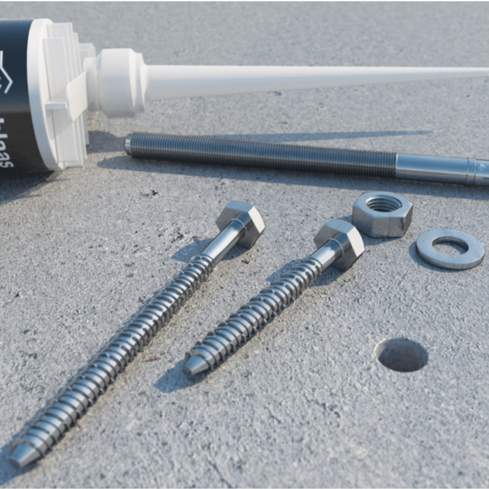 Chemical and metal anchors