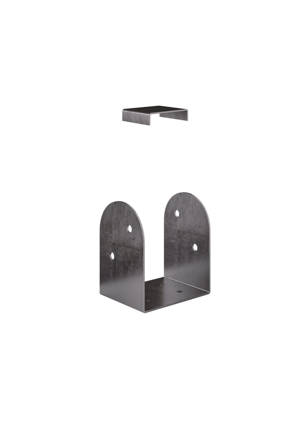 Open post base with concealed base — Rothoblaas F12 — view 2