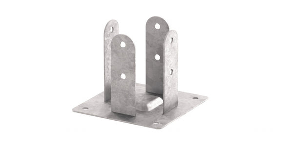 Post base with flanges — Rothoblaas F51 — view 2