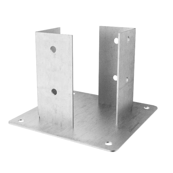Open post base with flanges — Rothoblaas F69 — view 2