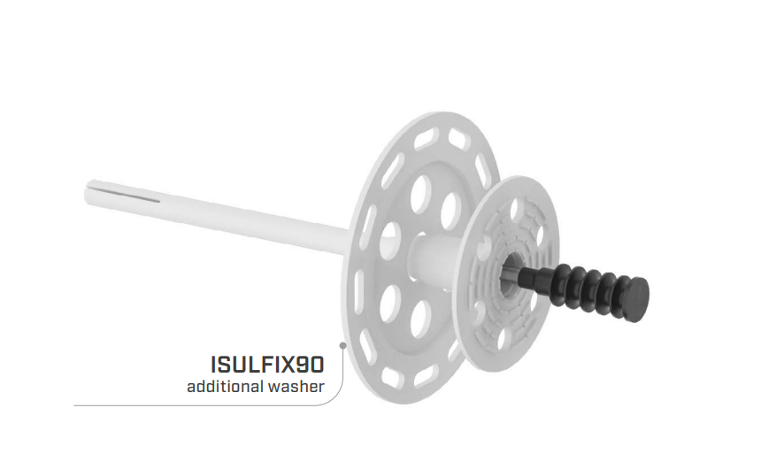 ISULFIX90 · Additional washer for soft insulation