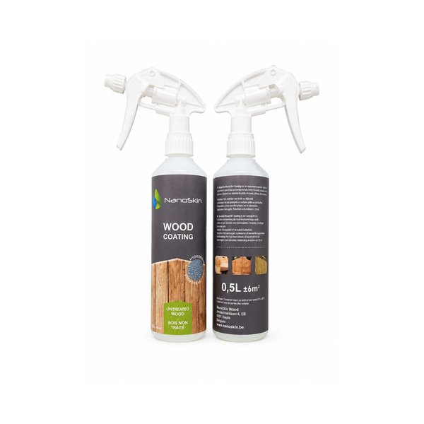 Water repellent coating for wood — NanoSkin Wood