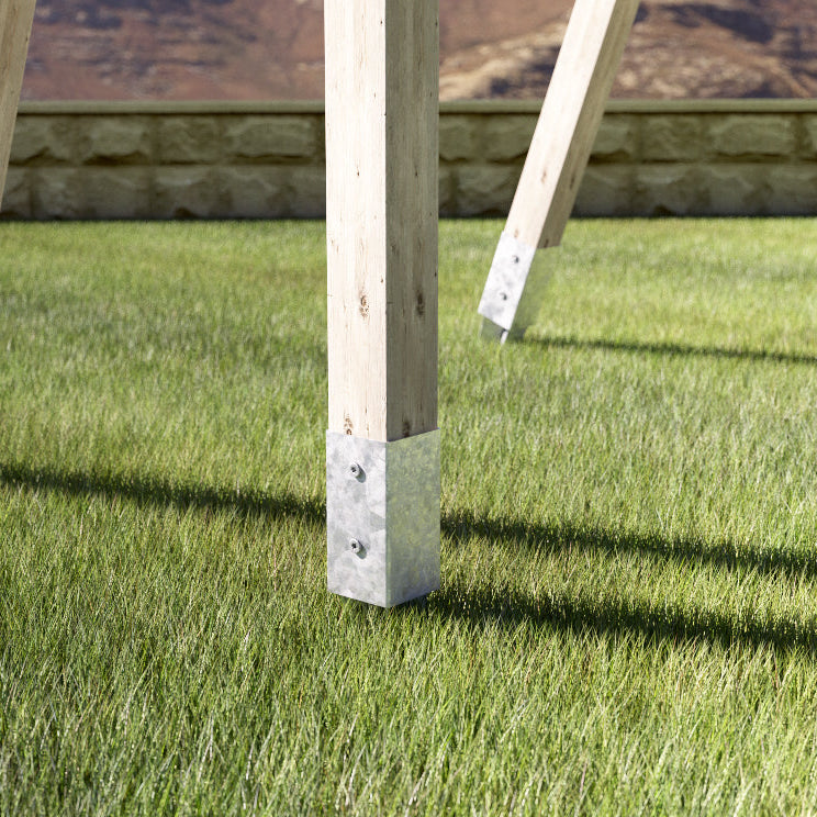 Which Post Fixings for a Garden Fence or Pergola?