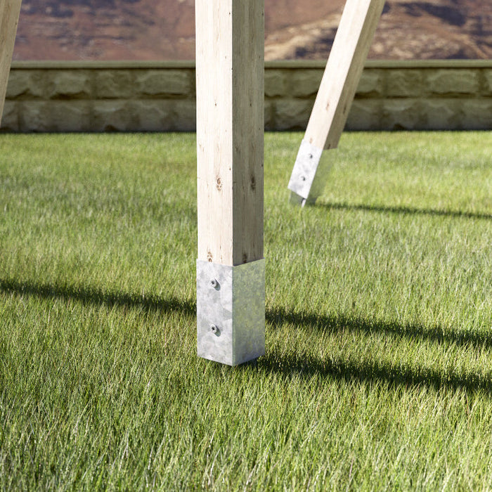 Which Post Fixings for a Garden Fence or Pergola?