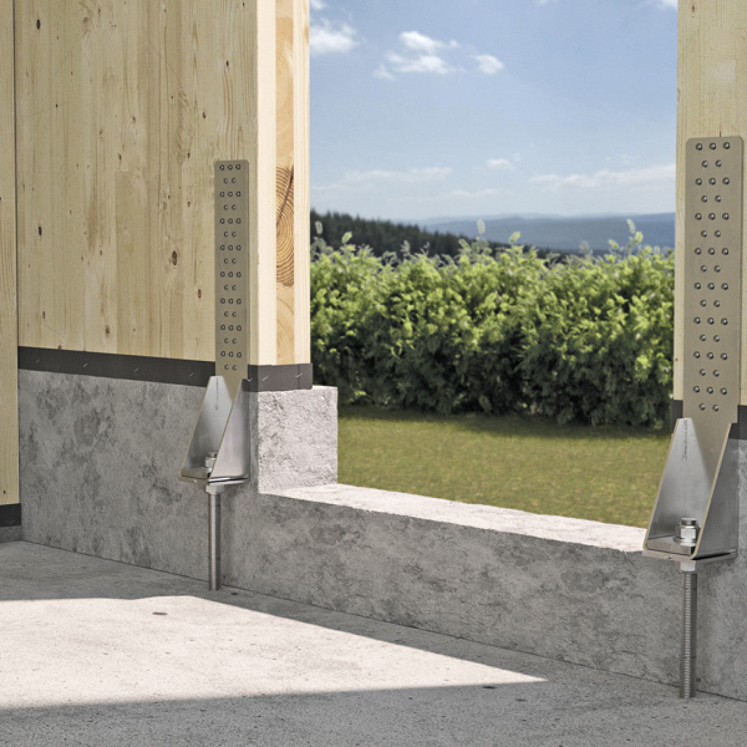 Timber Connector Plates and Hold-Downs: Resisting Uplift and Overturning