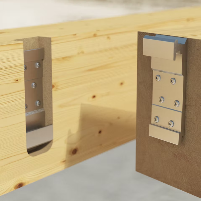 Plates and angle brackets