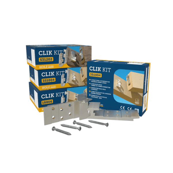 Timber connector kit — Rothoblaas CLIK KIT (screws included)