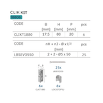 Rothoblaas CLIK KIT · Timber connector kit, screws included, view 9