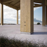 Concealed "T" shaped post base kit — Rothoblaas Easy Tie — view 2