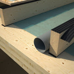 Resilient EPDM soundproofing profile — Rothoblaas Aladin Stripe — view 5
