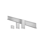 Slim concealed beam connector — Rothoblaas ALUMINI