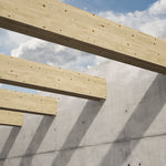 Concealed hook timber-to-concrete connector — Rothoblaas LOCK C — view 3