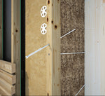 Double threaded screw for insulation — DGZ