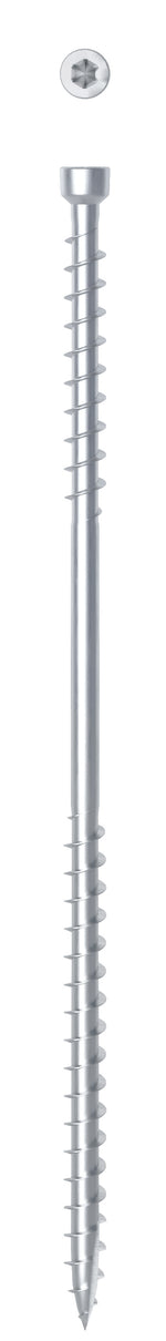 Double threaded screw for insulation — DGZ