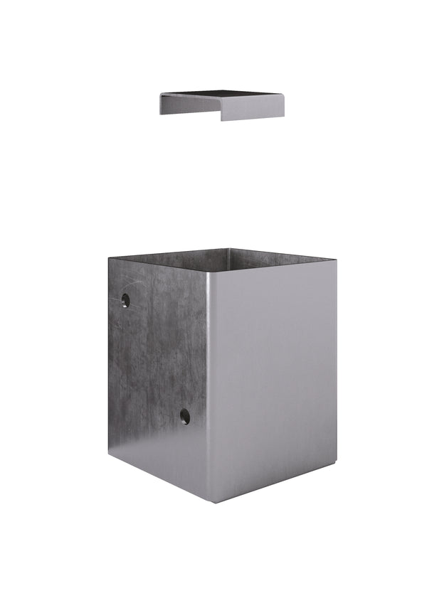 Sleeve post base with concealed base — Rothoblaas F11 — view 2
