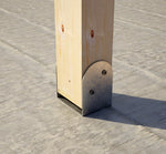 Open post base with concealed base — Rothoblaas F12