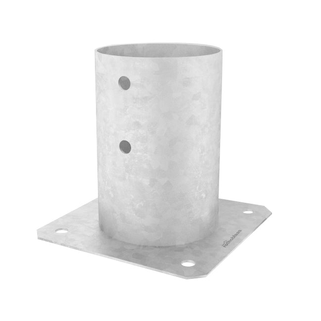 Round sleeve post base — Rothoblaas F20 — view 2