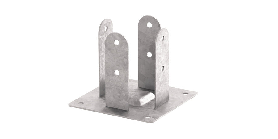 Post base with flanges — Rothoblaas F51 — view 2
