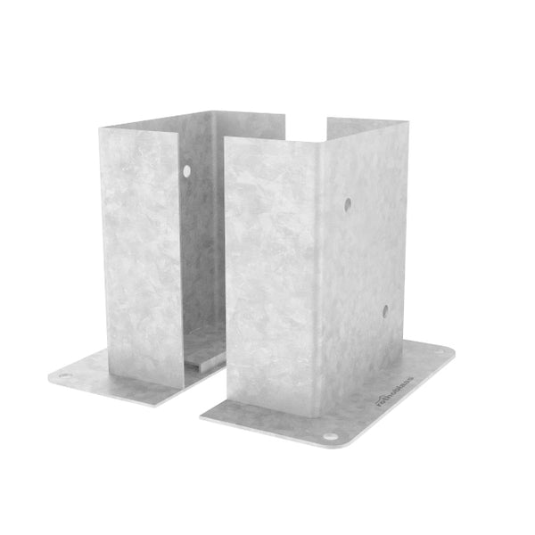 Double sleeve post base — Rothoblaas FD10 — view 2