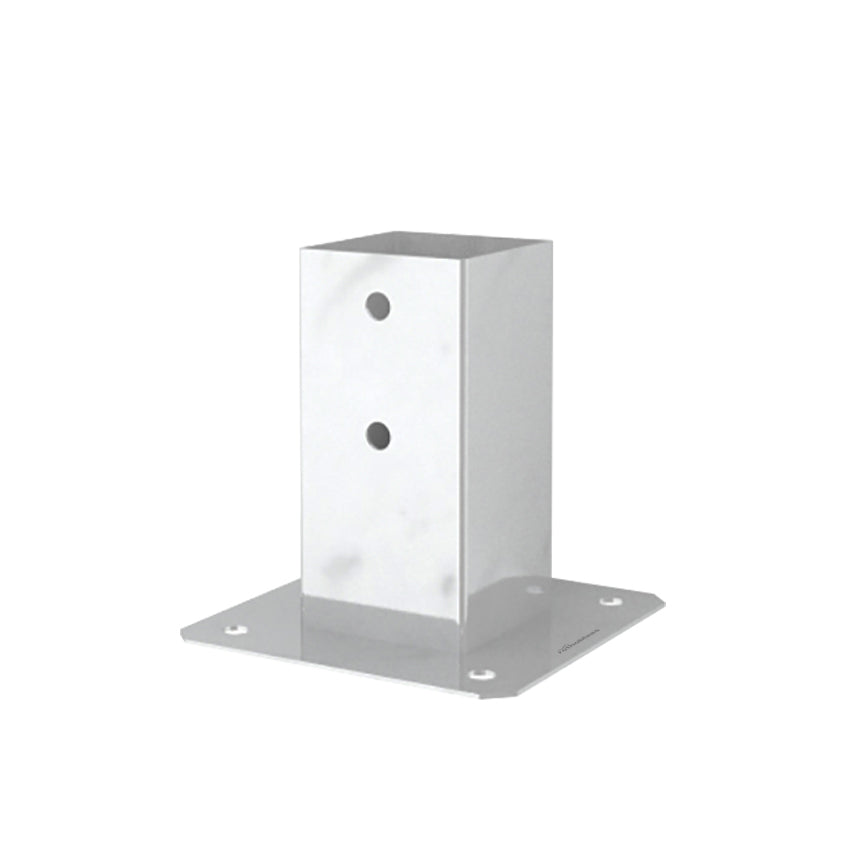 Stainless steel square sleeve post base — Rothoblaas FI10 / FI50 — view 3