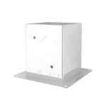 Stainless steel square sleeve post base — Rothoblaas FI10 / FI50 — view 4
