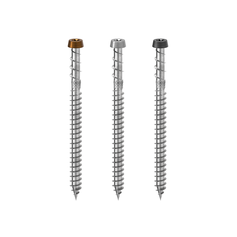 KKT COLOR · Cone-head A4 stainless decking screw