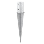 Round spiked post base — Rothoblaas M70 R — view 2