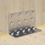 Universal angle bracket for shear and tensile loads — Rothoblaas NINO — view 5