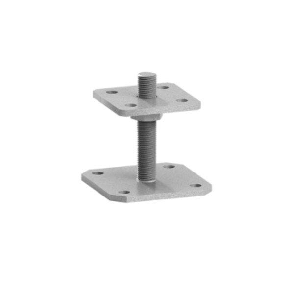 Adjustable post base with square base — Rothoblaas R40 S — view 2