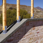 Inclinable post base — Rothoblaas S40