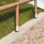 Round sleeve post base with rod for concrete — Rothoblaas M53 — view 2