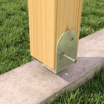 Open post base for concrete — Rothoblaas M52