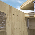 Concealed timber-to-timber beam connector — Rothoblaas LOCK T MIDI — view 2
