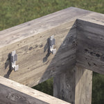Concealed timber-to-timber beam connector — Rothoblaas Lock T Mini — view 4