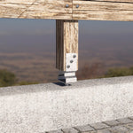 Inclinable post base — Rothoblaas S40 — view 3