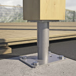 Adjustable post base — Rothoblaas R10 / R20 — view 4