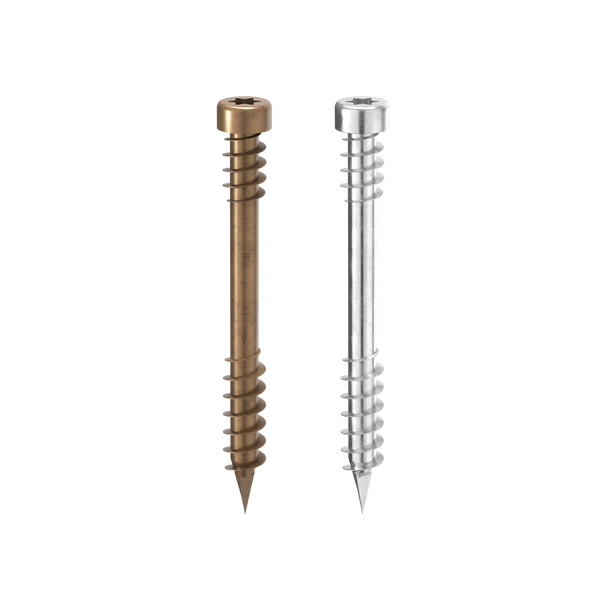 Rothoblaas KKZ A2 AISI304 concealed cylindrical-head decking screw