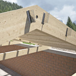 Concealed beam connector — Rothoblaas ALUMIDI — view 4