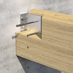 Concealed beam connector — Rothoblaas ALUMIDI — view 2