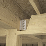 Slim concealed beam connector — Rothoblaas ALUMINI — view 3