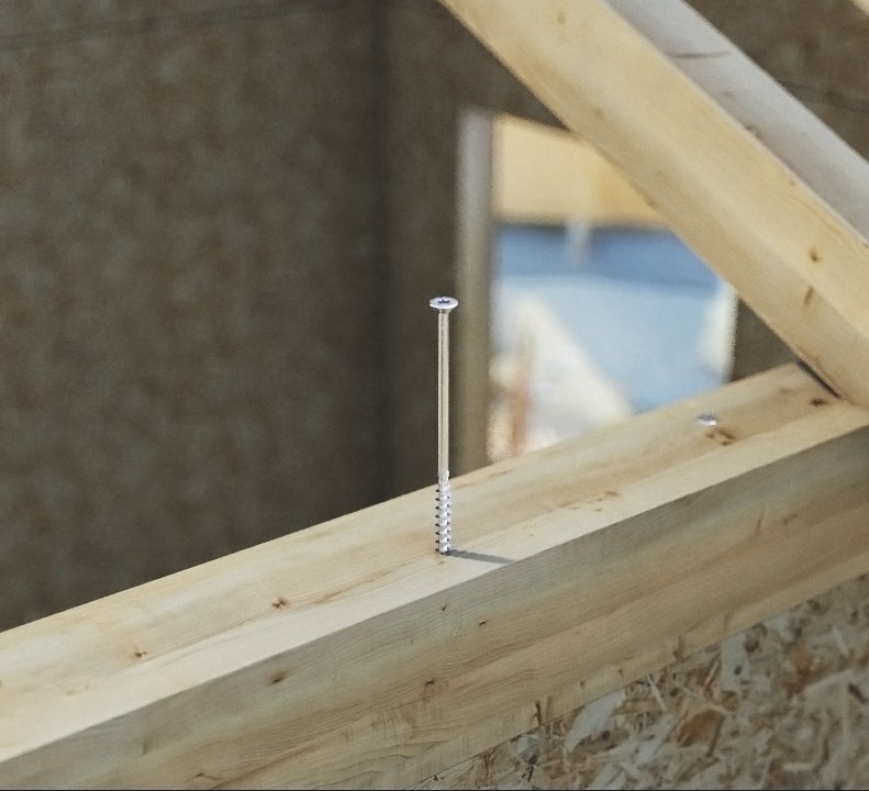 holz technic snk 8.0mm countersunk timber screw bright zinc plated